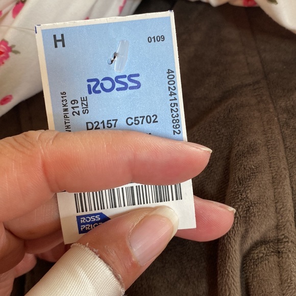 Derek Heart - Pink and white dress with floral pattern - Picture 4 of 4